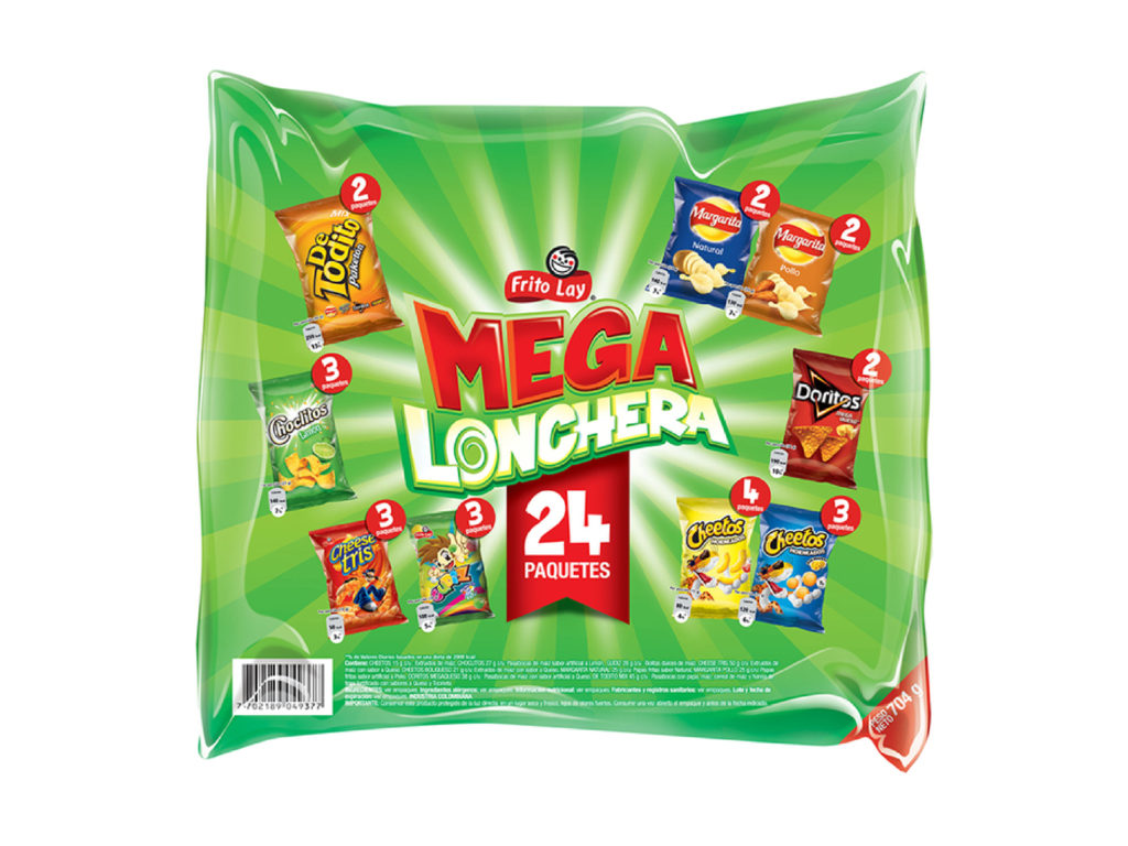 Mega lunchbox x 24